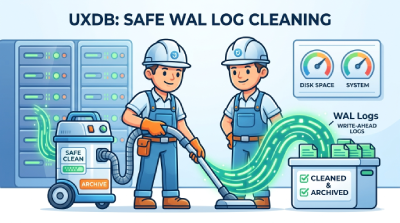 UXDB WAL日志安全清理自动化实战